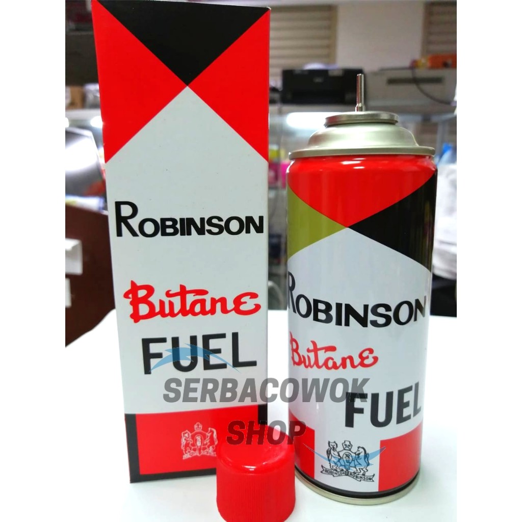 Minyak Gas Robinson Isi Ulang Korek Api Refill 220 Gr Butane Fuel Khusus JABODETABEK Termurah