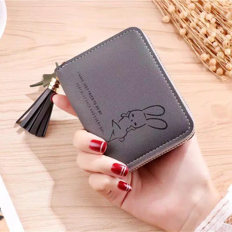 DOMPET WANITA KC152 DOVE DOMPET MINI GRACE KOREAN FASHION TRENDY FASHION WALLET