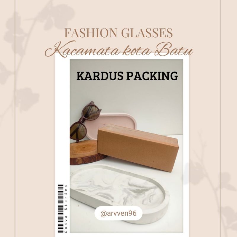 

kardus packing kacamata kardus kemas