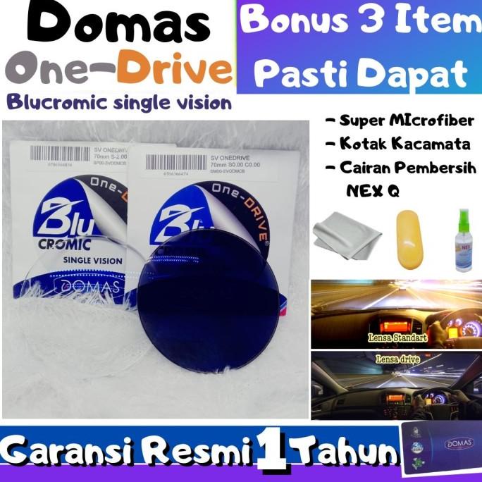 Lensa Kacamata SV ONE DRIVE BLUERAY + PHOTOCROMIC by DOMAS
