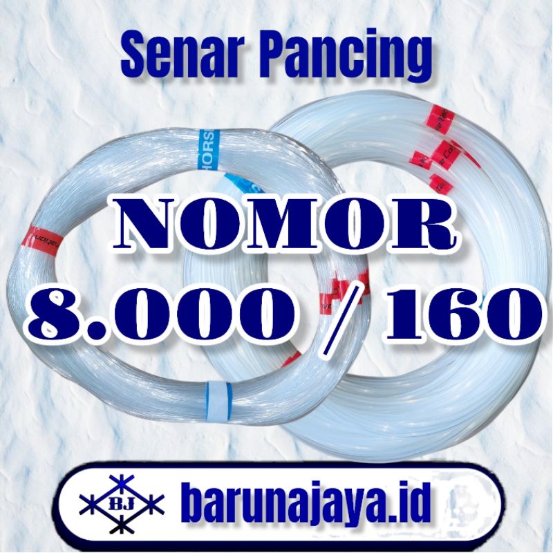 10Roll Senar Pancing - Senar Layangan - Senar Potong Rumput No. 8000