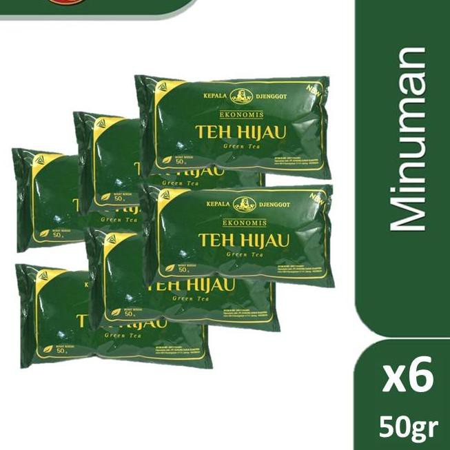 

Flash Sale!! KODE-764 Teh Hijau Kepala Djenggot Sachet 50 gr x 6 Pcs