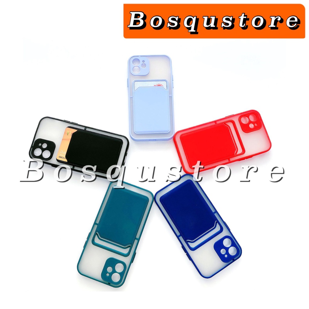 CASE MACARON SLOT CARD VIVO Y21/ Y21S/ Y33S/ Y20S(G)/ Y12S/ Y20/ Y20S/ Y20i/ Y11/ Y12/ Y12i/ Y15/ Y17/ FUZE CASE DOVE MACARON PROTECTOR SLOT KARTU