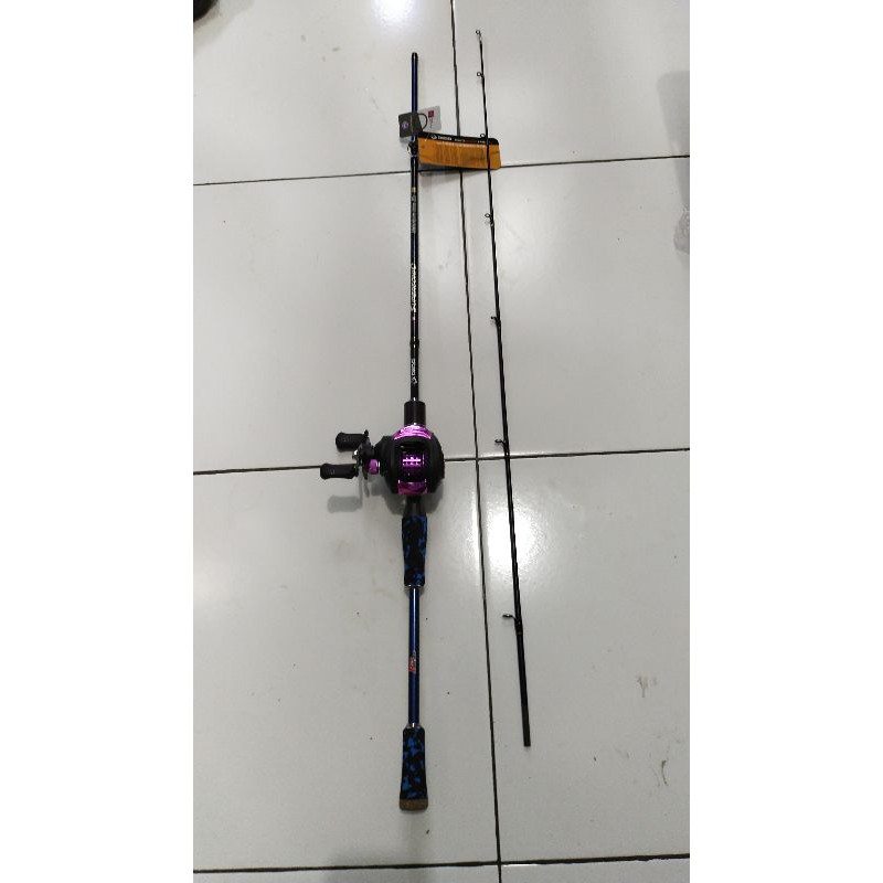 set pancing baitcasting 602 plus plus