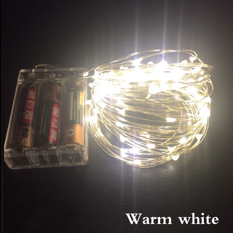 Lampu Hias Light String Portable RGB - Lampung Glamping Warm White - Lampu Camping Portable (Kecil)