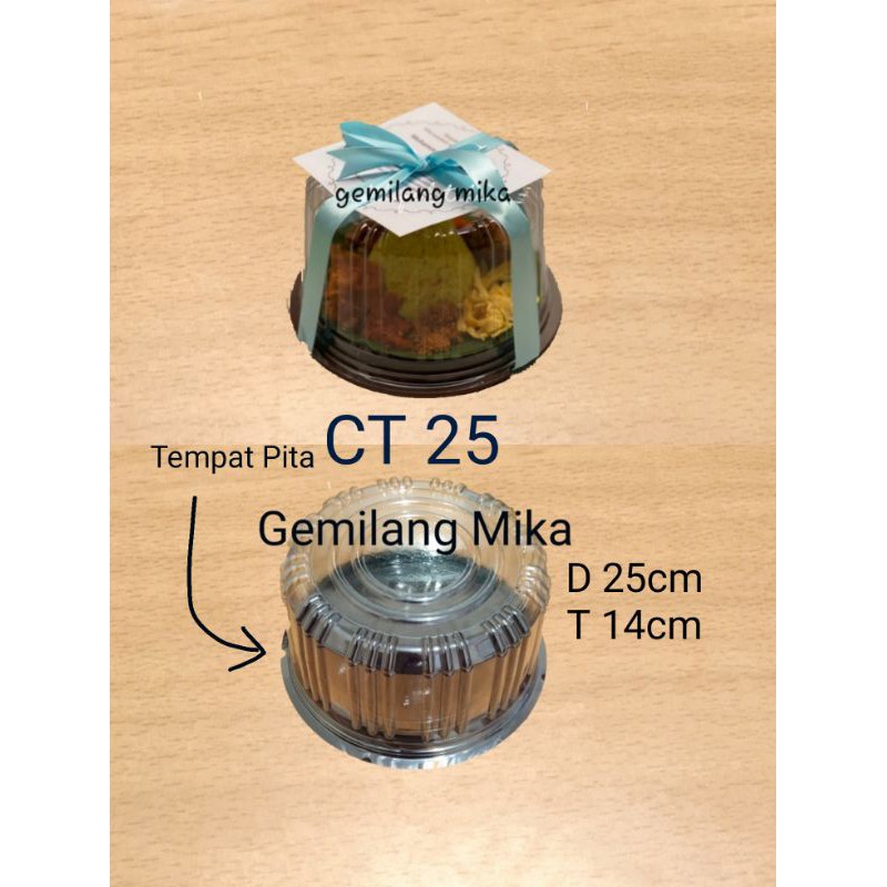 mika bolu bulat/puding/tumini diameter 25cm(isi 10set)