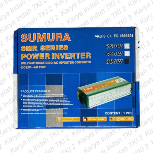 Jual Unik Power Inventer Mobil 800W SUMURA DC AC Converter Listrik 800