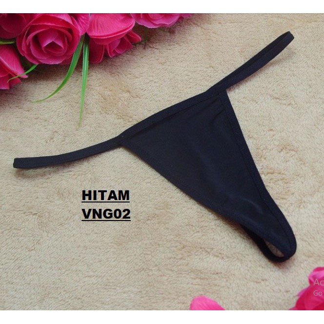 Celana G-String Warna Solid Bagus Murah