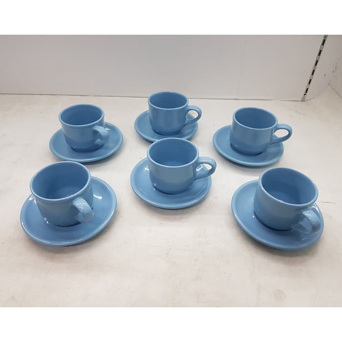 Cup and Saucer Set - Cangkir Tea set Kick On