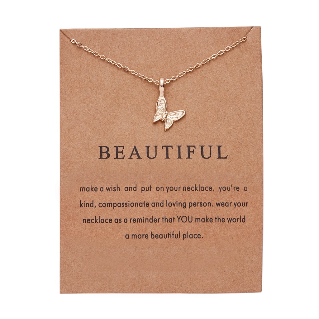 Animal Series Paper Card Necklace for Women Fashion Jewelry Accessories Gifts