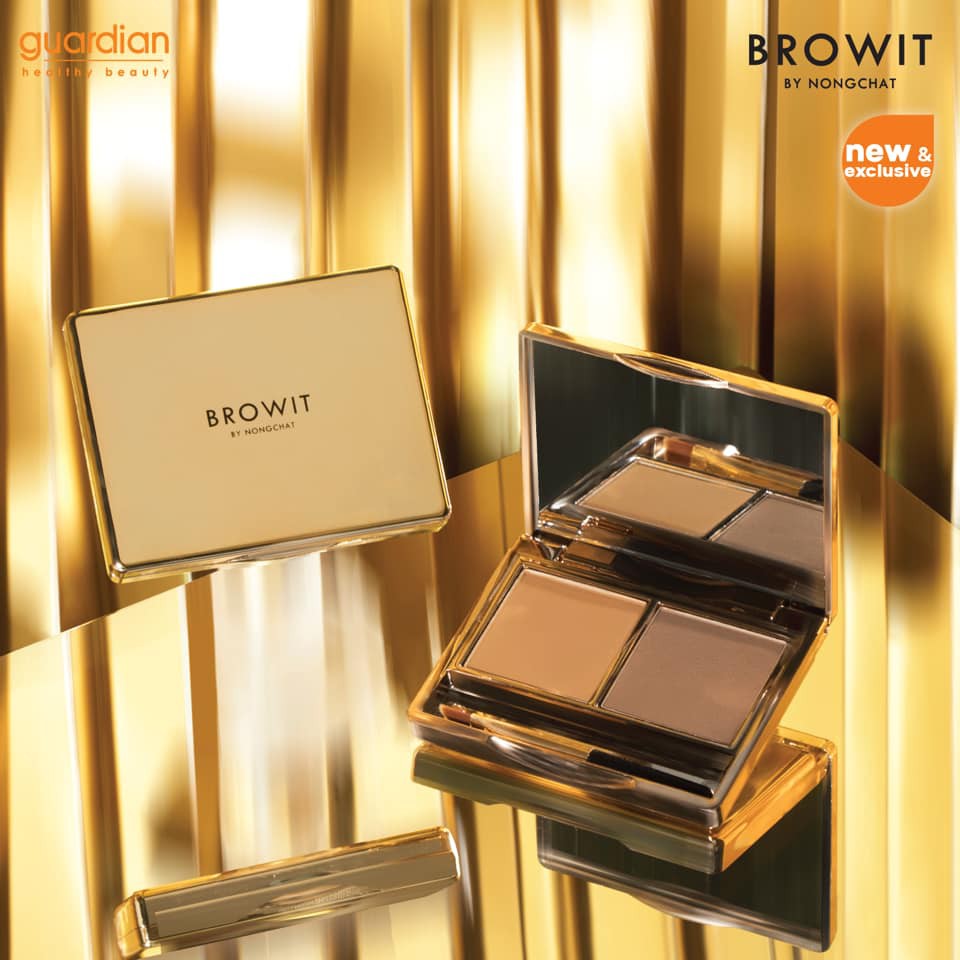 [TERMURAH] Browit By Nongchat Professional Easy Drawing Brow Shadow Powder | Waterproof/Tahan Air EX