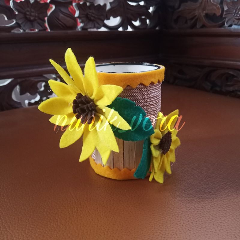 

Tempat Pencil Dari Kaleng Bekas