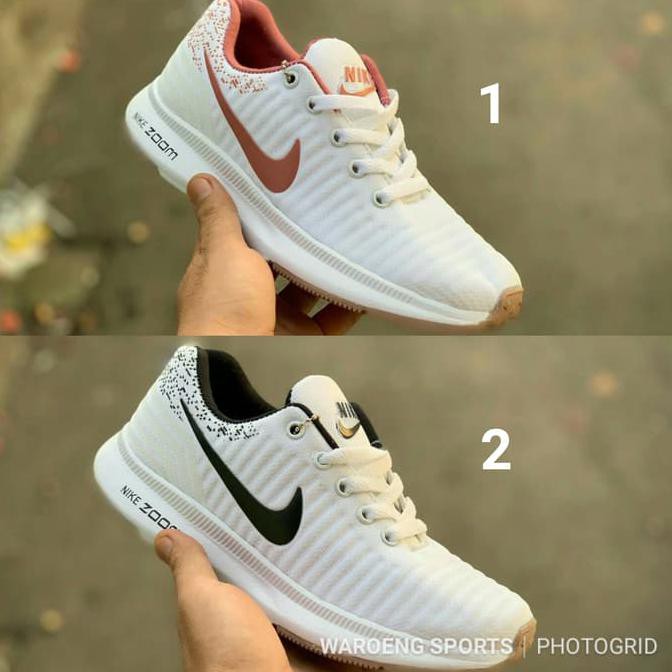 Barang Berkualitas Sepatu Nike Zoom Running Women Cewek Cewe Woman Shoes Wanita Run Sport DISKON