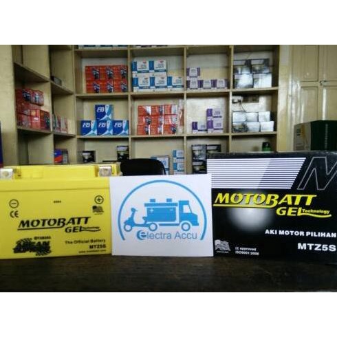 Aki motor Yamaha Mio Soul Motobatt MTZ5S aki kering