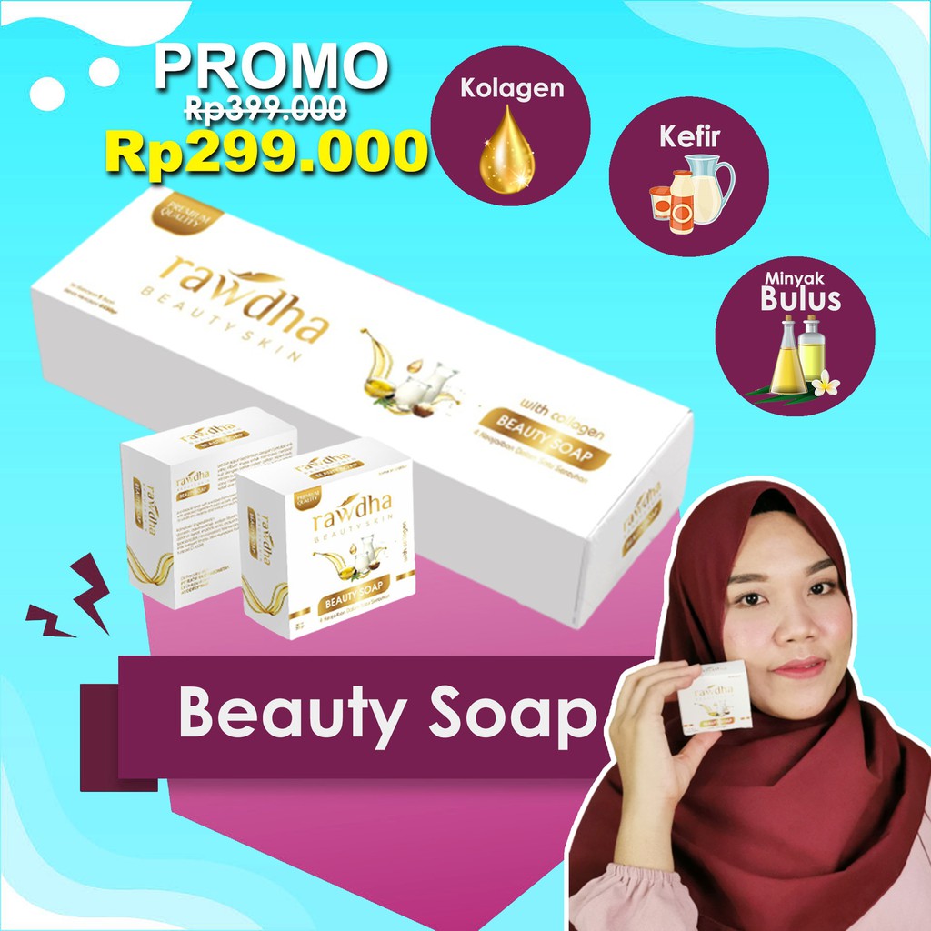 IK› Paket Sabun Collagen Yang Bagus - Sabun Pemutih Untuk Wajah Sensitif