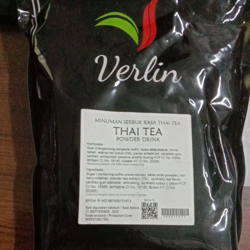 

Verlin Thai Tea 1kg