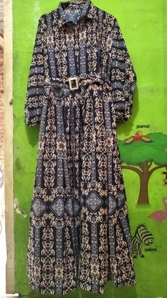 Gamis Setrok Bunda Princes Mustika