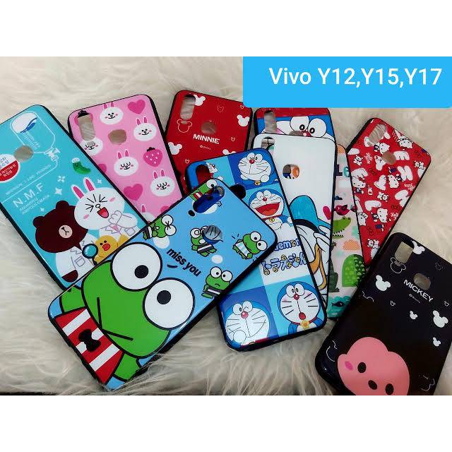 SOFTCASE KARAKTER VIVO Y12i Y12S Y16 Y15 Y17 BEST ANIME TPU IMPORT