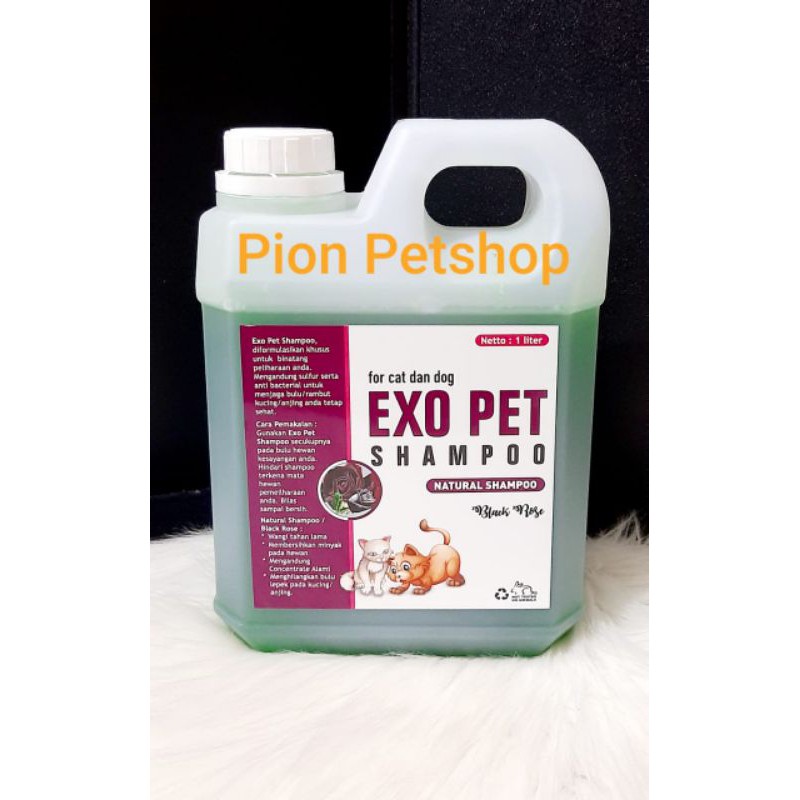 EXO Natural Shampo 1 liter (untuk anjing dan kucing)