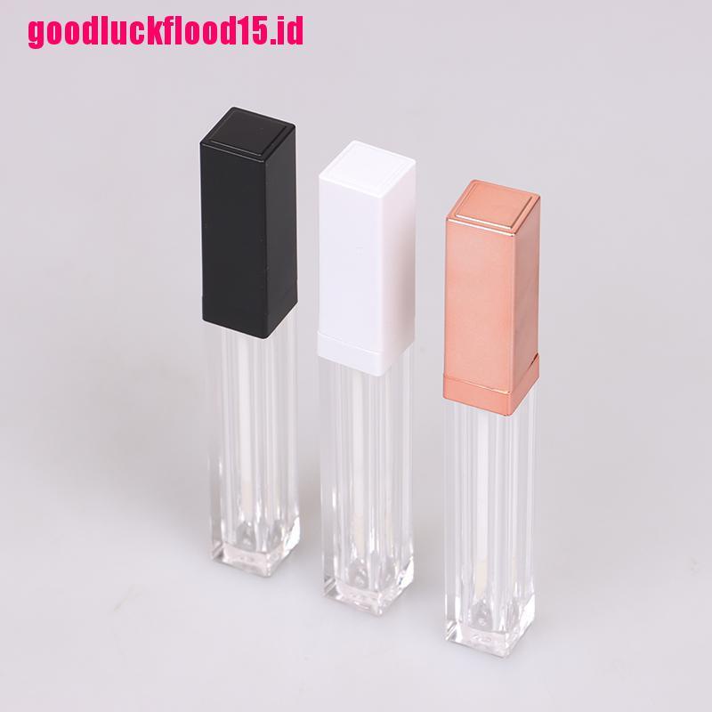 {LUCKID}5ml Rose Gold Lip gloss Tubes DIY Empty Cosmetic Container Refillable Bottles