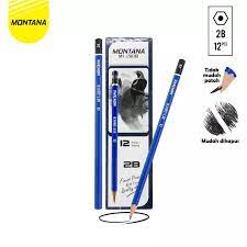 

PENSIL MONTANA 2B BIRU/HIJAU