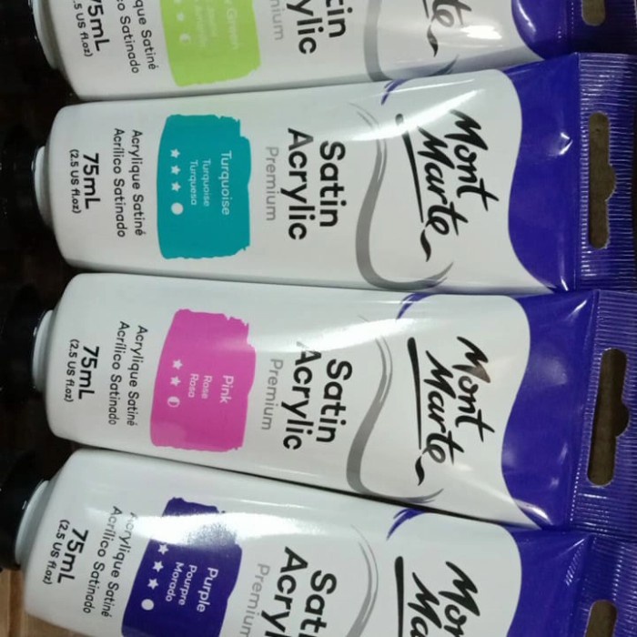 

Star Mont Marte Premium Satin Acrylic/ Cat Satin Akrilik 75Ml Limited
