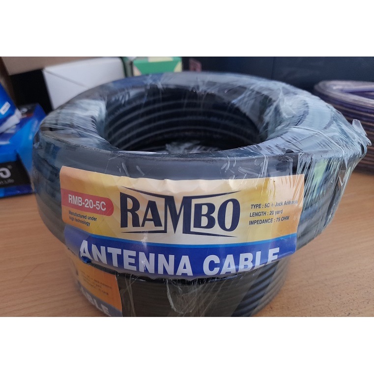 kabel Antena 20yard Rambo RMB-20-5C