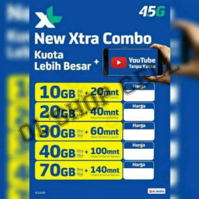 PAKET XTRA COMBO