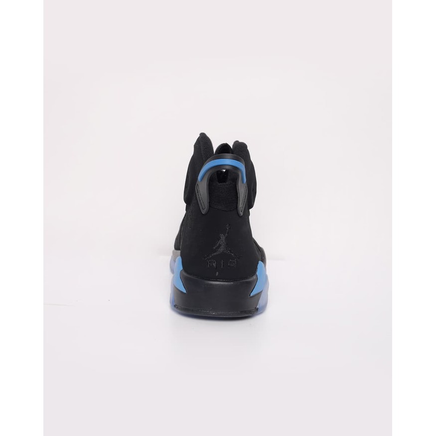 Termurah  Air Jordan 6 Retro UNC   Hitam Biru   Premium Quality Shoes   Basket  Berkualitas
