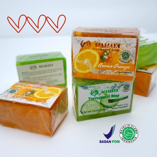 ✨LACIKOSME✨ SABUN PAPAYA BY MAMAYA - BRIGHTENING SOAP PAPAYA SABUN RDL PAPAYA