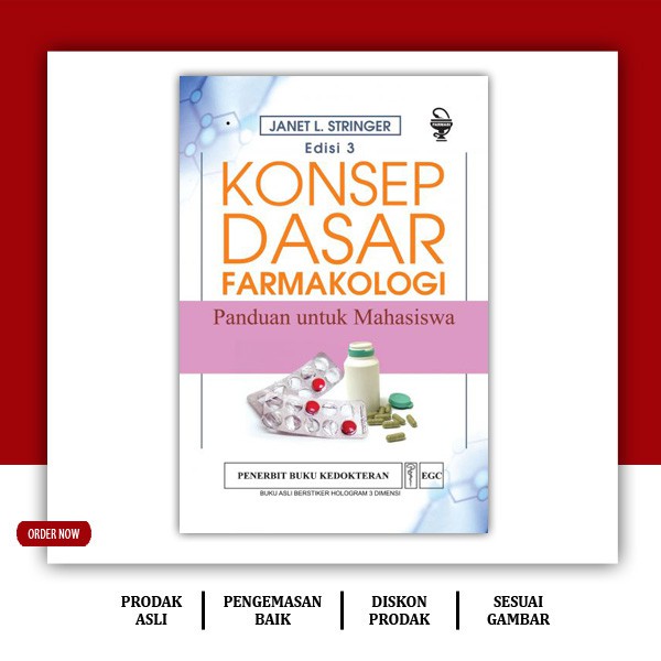 

Konsep Dasar Farmakologi Panduan Untuk Mahasiswa Edisi 3