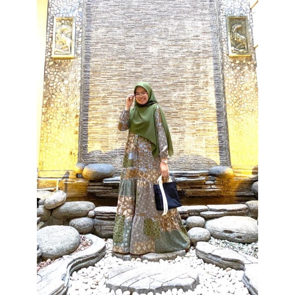 azqila dress by greenism