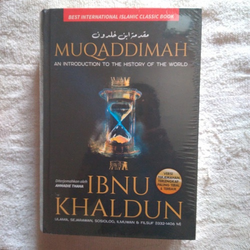 BUKU MUQADDIMAH AN INTRODUCTION TO THE HISTORY OF THE WORLD BAHASA INDONESIA - IBNU KHALDUN [ORIGINAL]