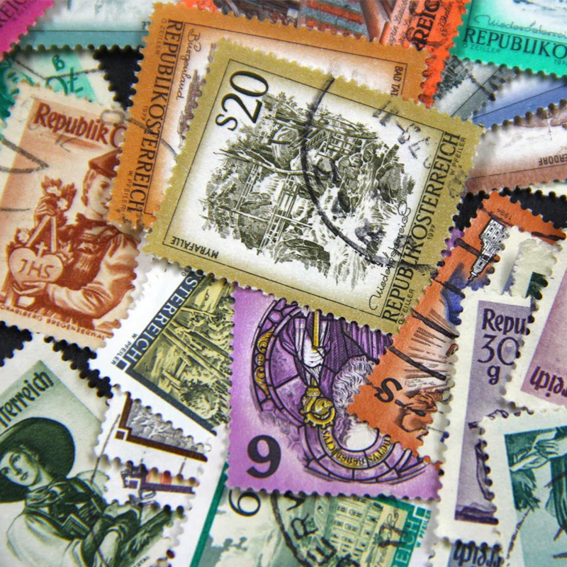 

IMPORT 100 PCS/Lot No Repeat Austria Postage Stamps Collections With Post Marks Stamp Postal All