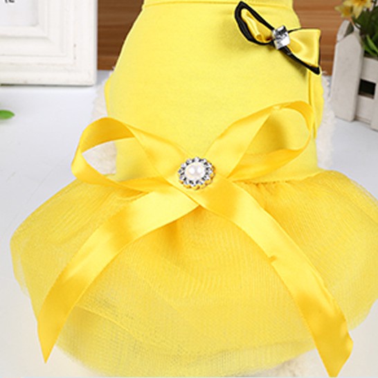 Pet Dress Gaun Dress Princess Cute Lucu Untuk Anjing Dan Kucing