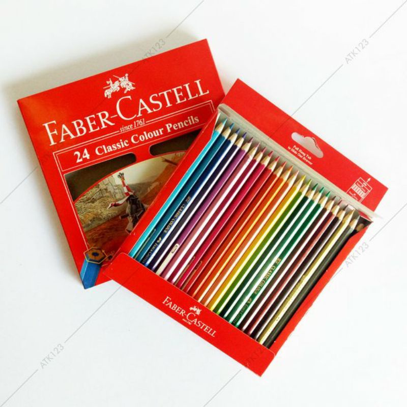 

pensil warna Faber-Castell 24 classic colour