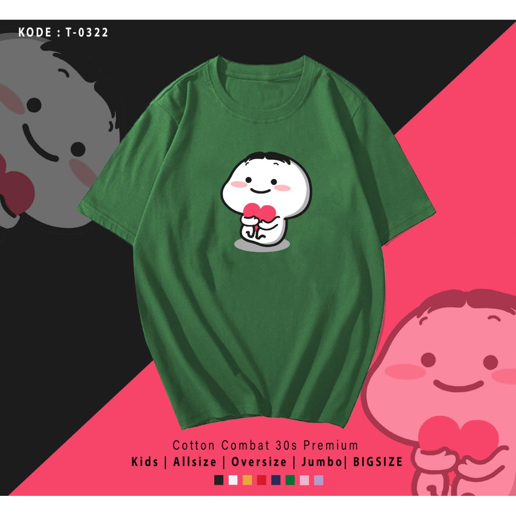 HUG PENTOL  / TERMURAH BAJU KAOS KATUN WANITA/ PRIA UNISEX LENGAN PENDEK / TUMBLR TEE