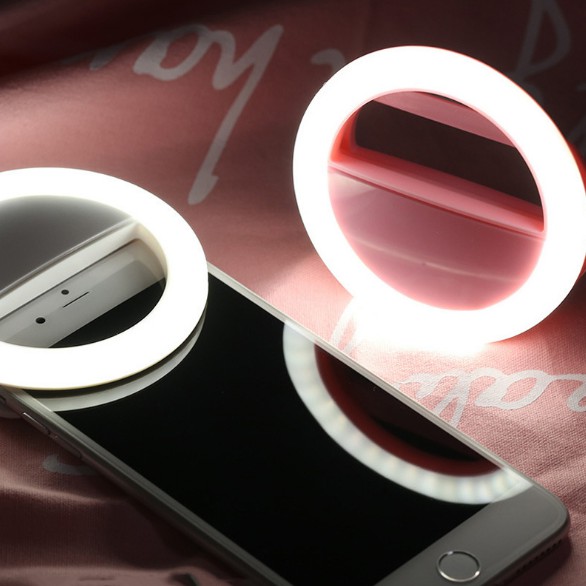 Reseller Werlcome / R250 Ringlight Selfie LED / Lampu LED / Selfie Bulat / Selfie Ring Light