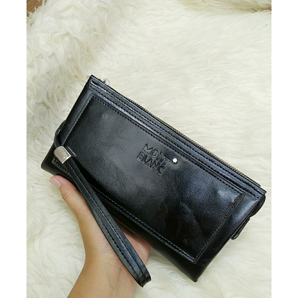 Clutch/Handbag Pria kulit import