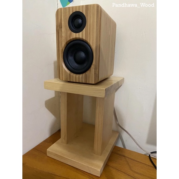 Stand Kayu Dudukan Speaker/Tatakan Speaker