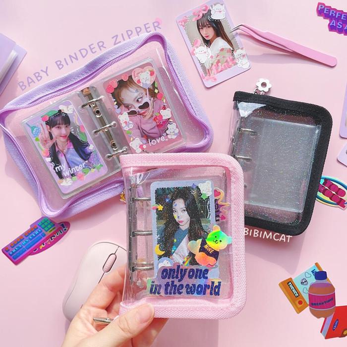 

Gia | Baby Binder Zipper Photocard Album / Pc Binder 1P