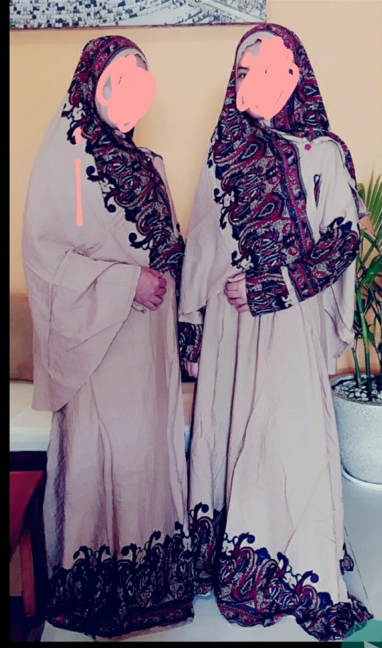Gamis Batik Syari Bergo Rosna