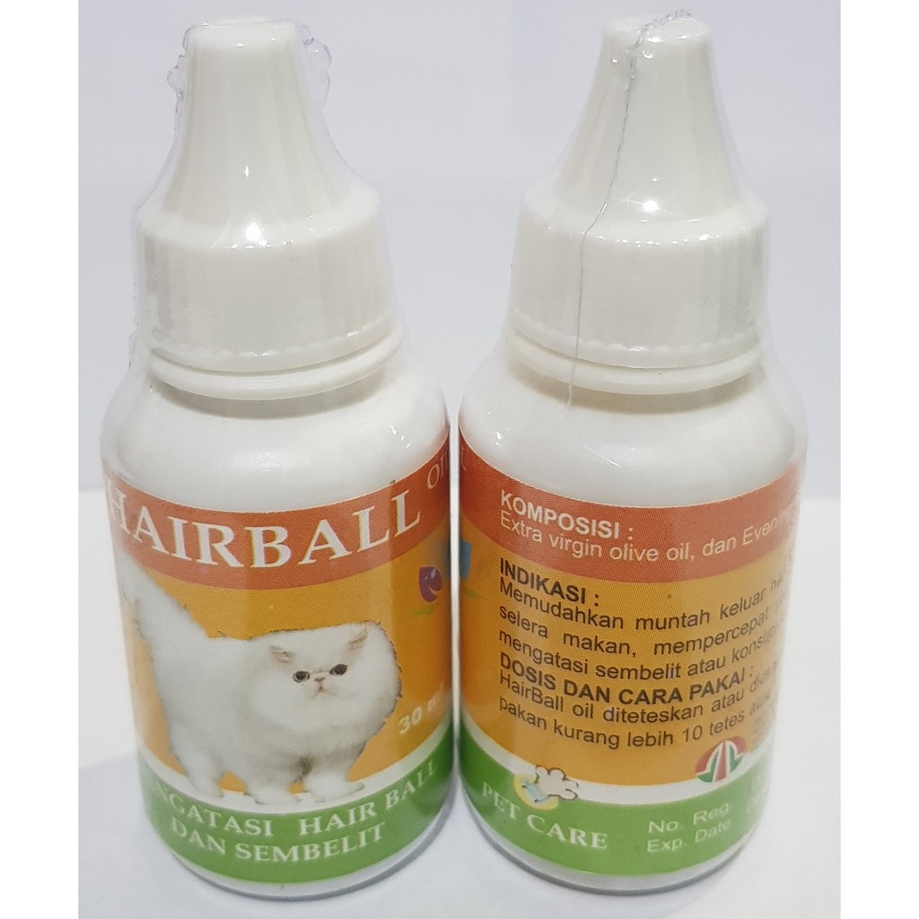 HAIRBALL OIL CAT 30ML MENGATASI HAIRBALL &amp; SEMBELIT KUCING