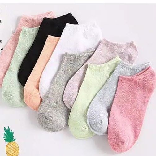 003 KAOS KAKI SEMATA KAKI KOREA STYLE / KAOS KAKI ANKLE IMPORT WOMEN / WARNA SALEM-3