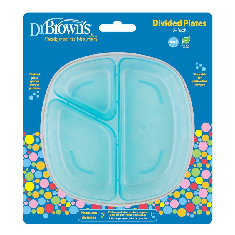 DR BROWNS DIVIDED PLATE / PIRING MAKAN ANAK/ PIRING ANAK