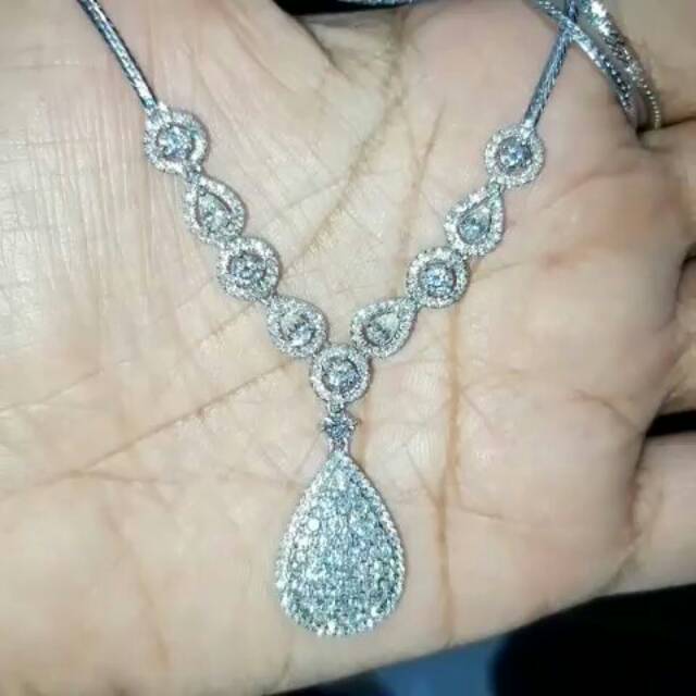 Berlian eropa cutting kalung