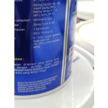 ✾ CAT KAYU BESI SEIV CHEMOLUX HITAM DOFF / BLACK DOFF 1 KG ➤