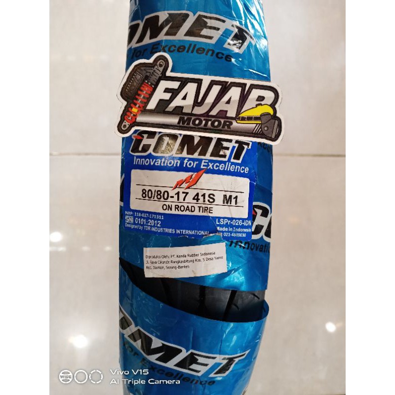 COMET BAN LUAR TYPE M1 80/80-17 TUBETYPE