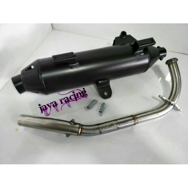 Knalpot standar racing Aerox Mrek Rc3 suara mantap ngebas