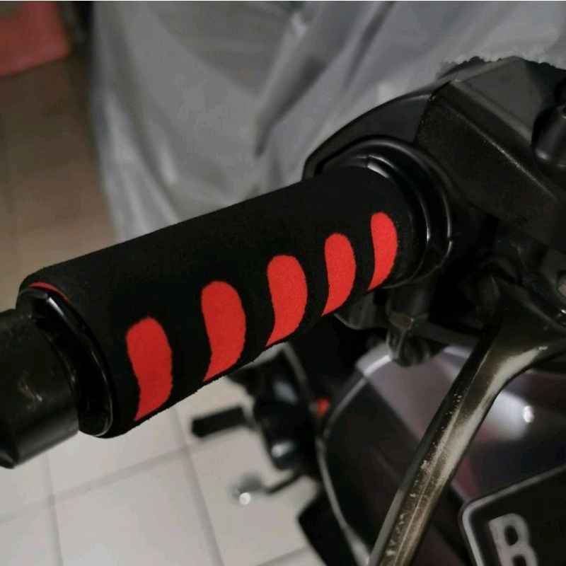 Busa Hand Grip Handgrip Cover Handfat Hand Fat Grip Sepeda Motor Busa GYM Sepeda Busa Pegangan Multifungsi Universal